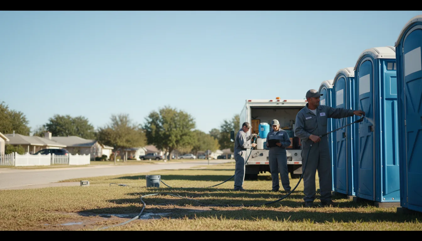 Long-Term Portable Toilet Rental in Fort Lee, VA near me